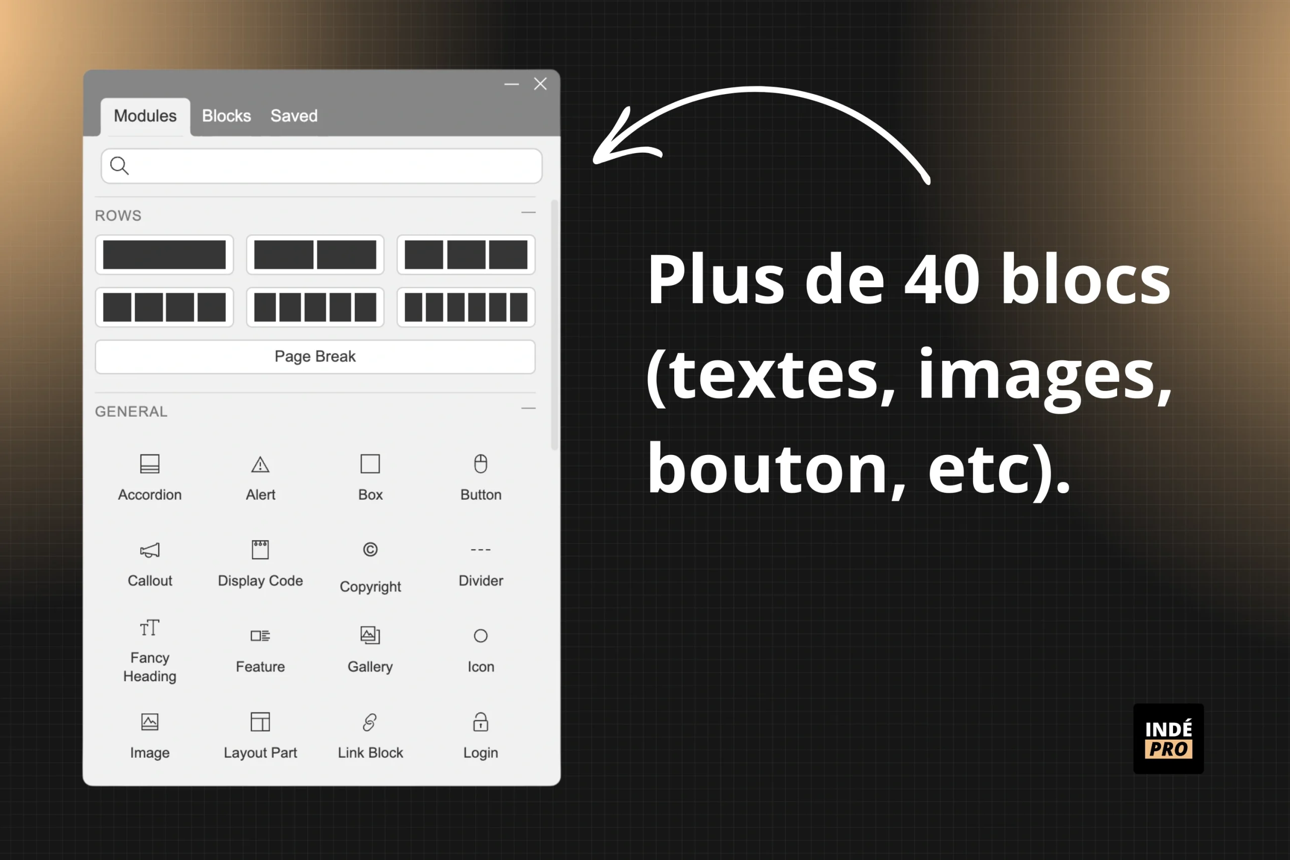 Les blocs du Thème WordPress Ultra de Themify